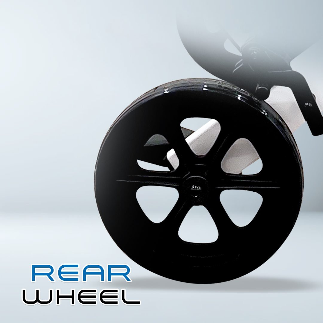 VECIN VC‑976-46LG Travel Folding Recliner Wheelchair | 12.9 kg Ultra‑Light | 5D Adjustable Headrest