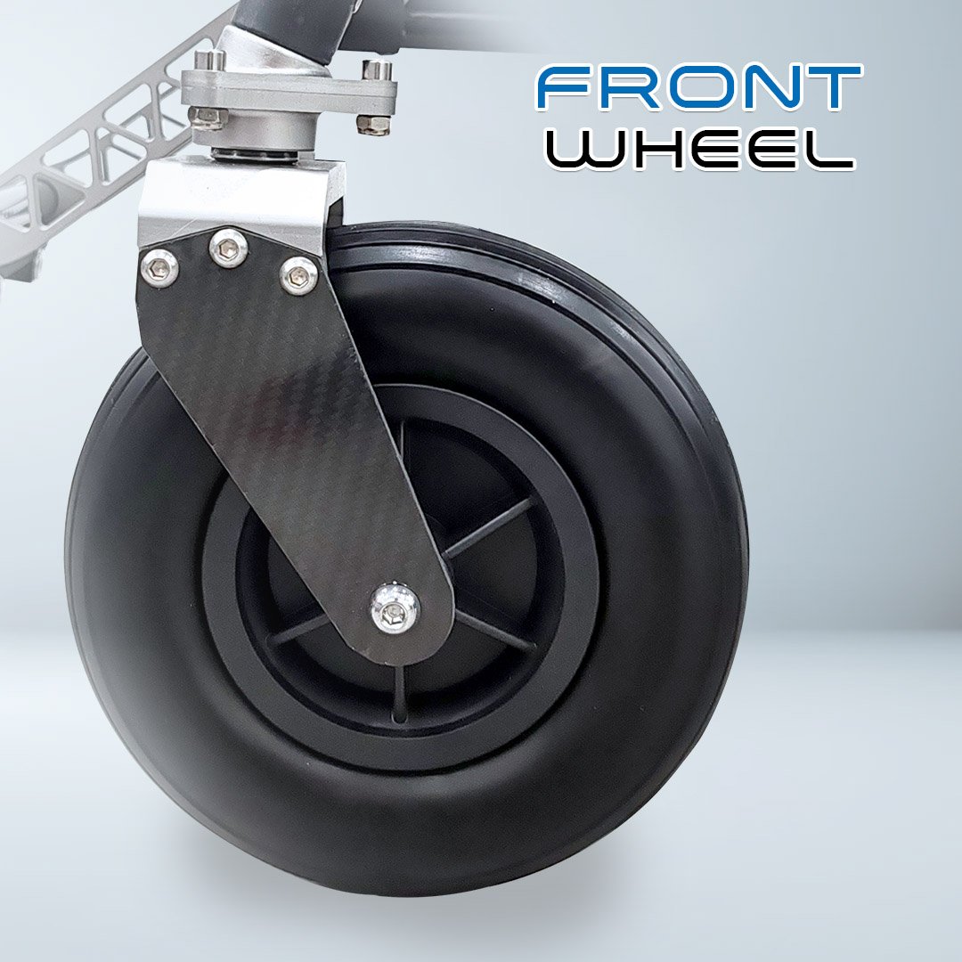 VECIN Electric Heavy Duty Wheelchair (JLE-W01A-51/56/61) |Carbon Fiber Frame, 20KG Ultra Lightweight