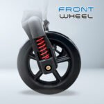 VC-976-42S_Travel Wheelchair Front Wheel