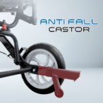 vecin vc 976 42a travel wheelchair – lightweight (11.5kg) with luggage handle portable | durable | easy travel