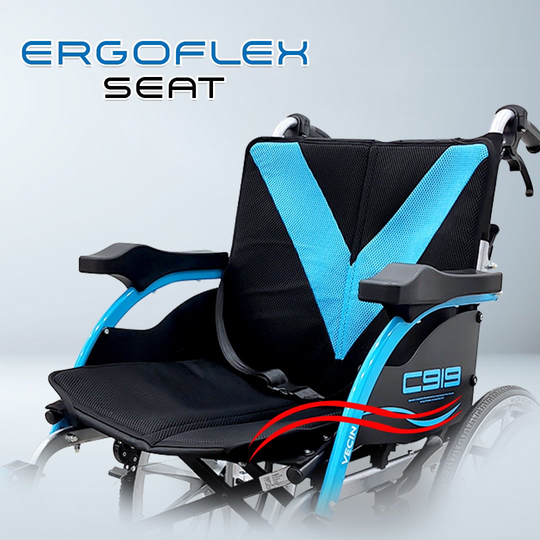 C919-20 Lightweight Wheelchair Ergonomic Seat