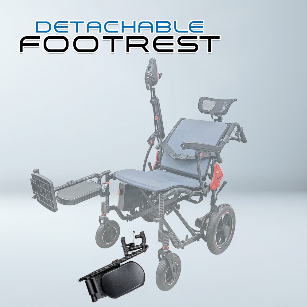 SC-D500(S) (S Shape) Detachable Footrest
