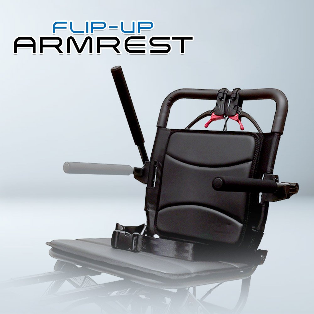 SC-SPW08 Travelling Wheelchair Flip up Armrest
