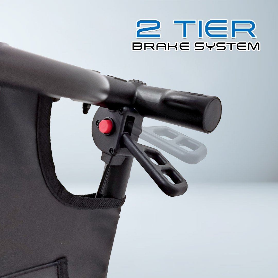 𝙎𝙤𝙬𝙚𝙡𝙡 Travelling Wheelchair 4 Adjust Recline Level Breathable Seat Flip up Armrest Lightweight Wheelchair (SC-SPW16)