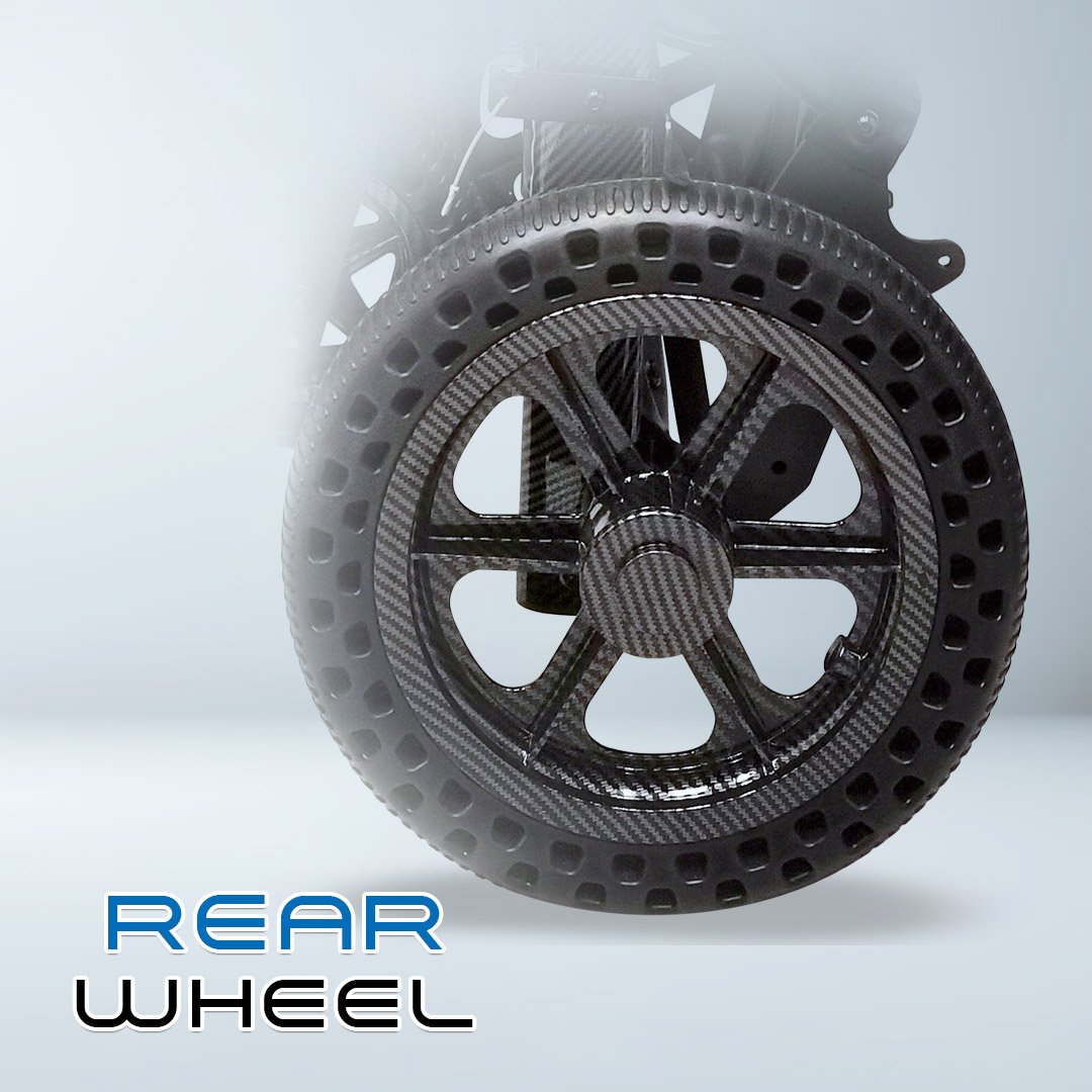 𝙎𝙤𝙬𝙚𝙡𝙡 Travelling Wheelchair 4 Adjust Recline Level Breathable Seat Flip up Armrest Lightweight Wheelchair (SC-SPW16)