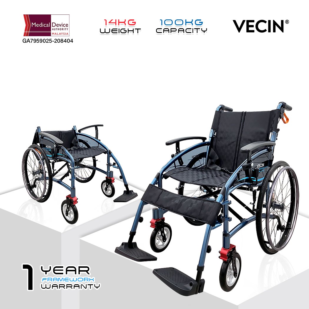 HC1015-AB Vecin Manual Wheelchair