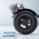 HE701-3 Ergonomic Electric Wheelchair Rear Wheel