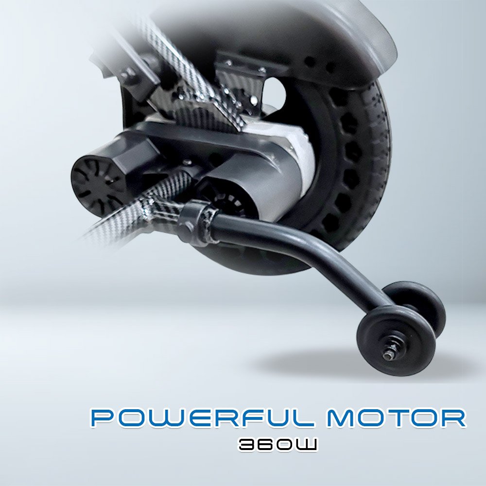 𝙎𝙤𝙬𝙚𝙡𝙡 Electric Ergonomic Wheelchair Speed Control Flip up Armrest Anti Shock Travel Wheelchair (HE701-3)