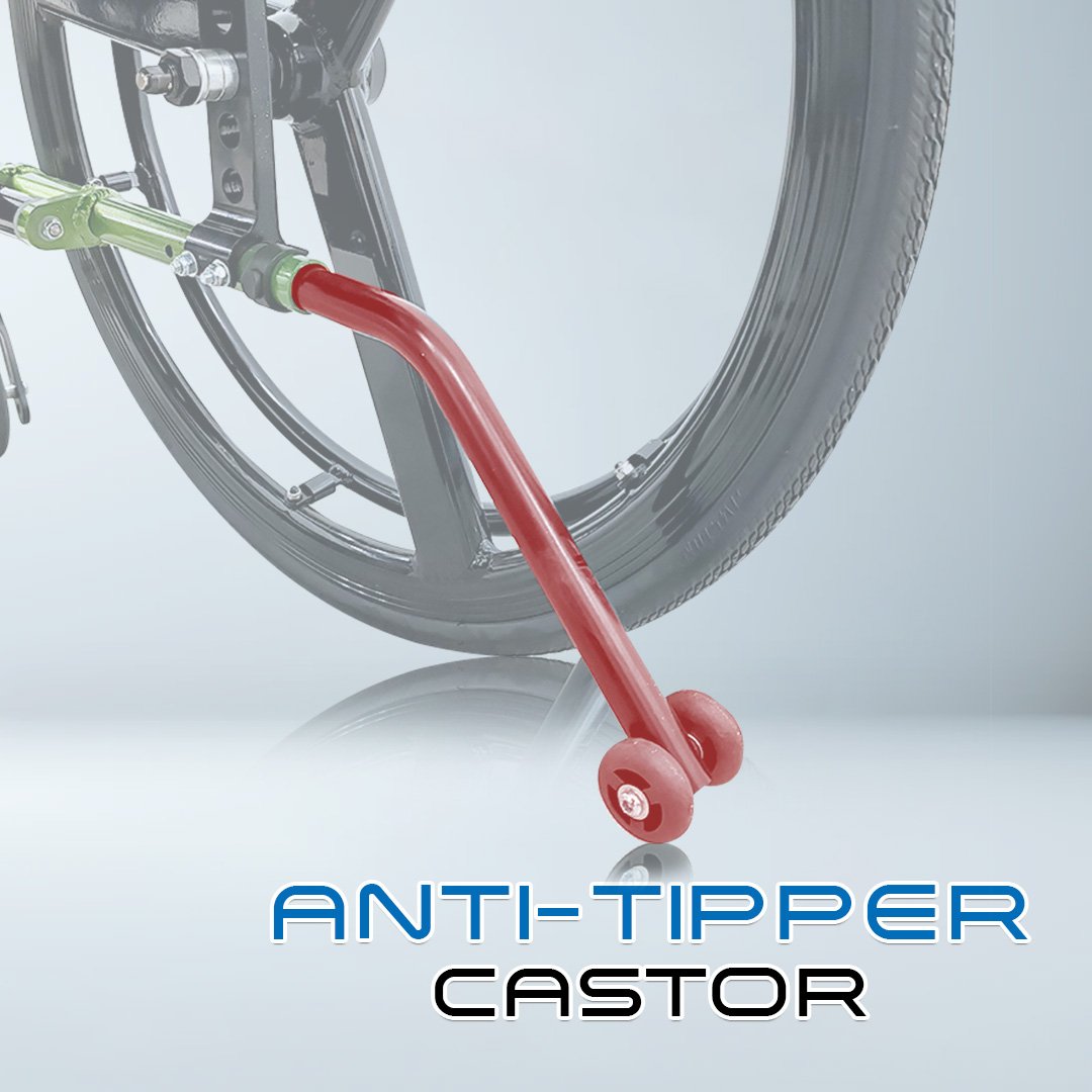 vecin active wheelchair 14" (sc726lqf4 36) sport wheelchair detachable wheel aluminum mda approve