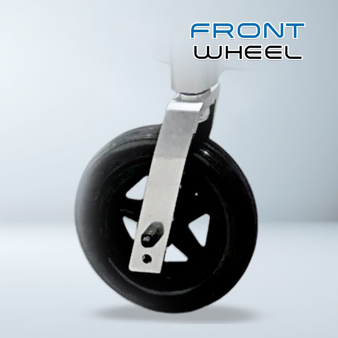 𝙎𝙤𝙬𝙚𝙡𝙡 Heavy Duty Foldable Wheelchair Detachable Seat Brake Handle Anti Slip Transformable Commode Wheelchair (SC-AW01)