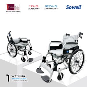 SC-AW01 Sowell Commode Wheelchair