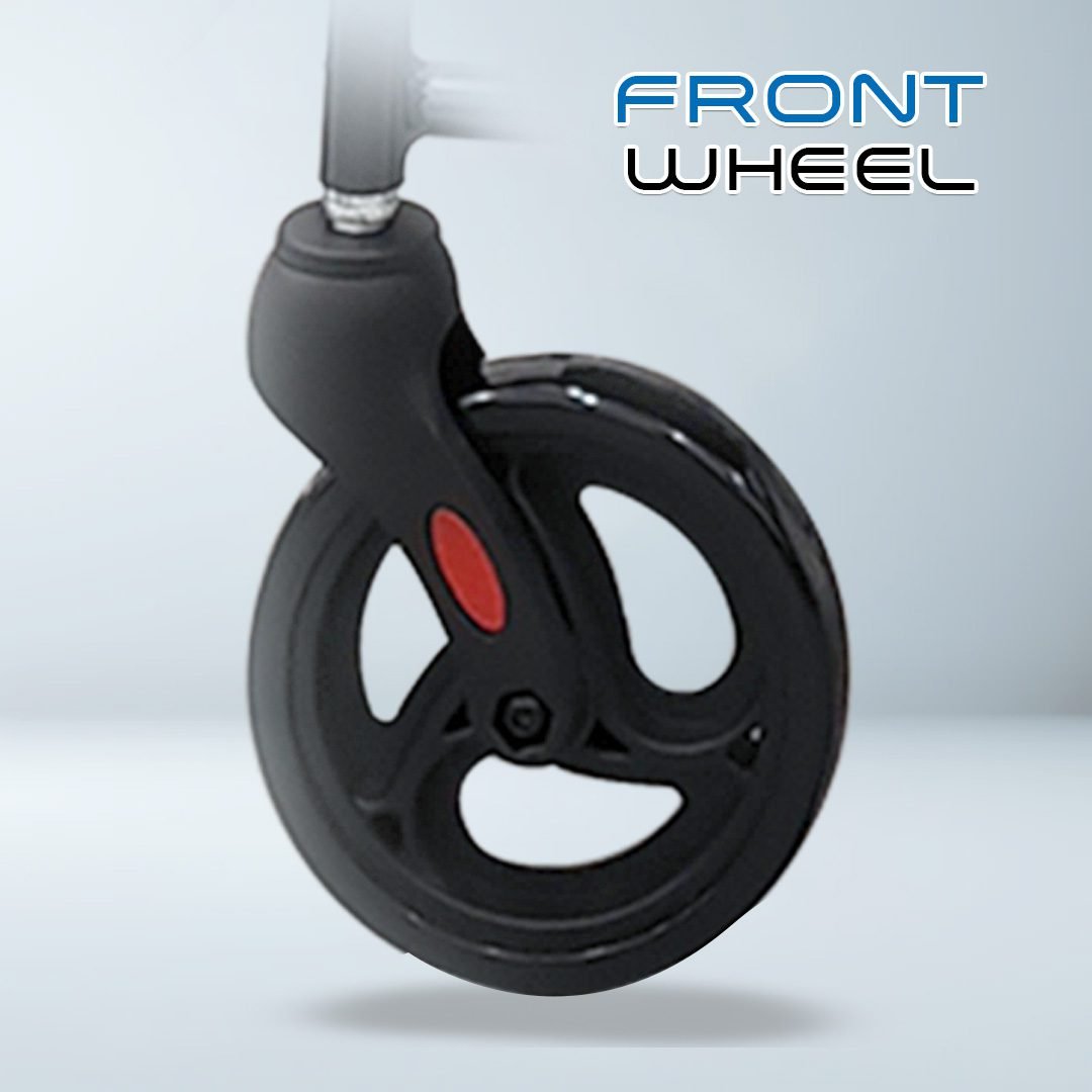 𝙎𝙤𝙬𝙚𝙡𝙡 Lightweight Wheelchair Foldable Backrest Flip-up Footrest Anti Slip Armrest Brake Handle Wheelchair (SC-C100)