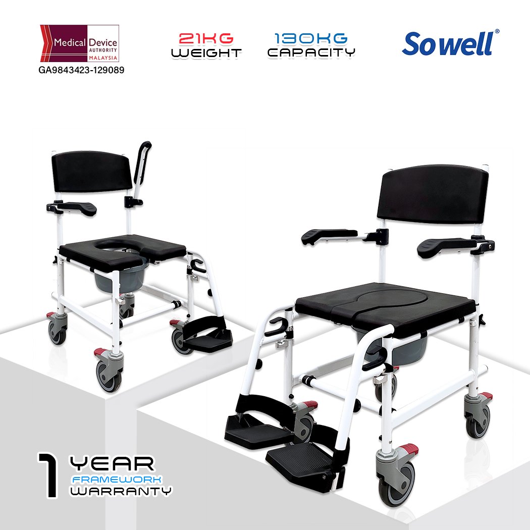 SC-CW10(A) Sowell Commode Chair