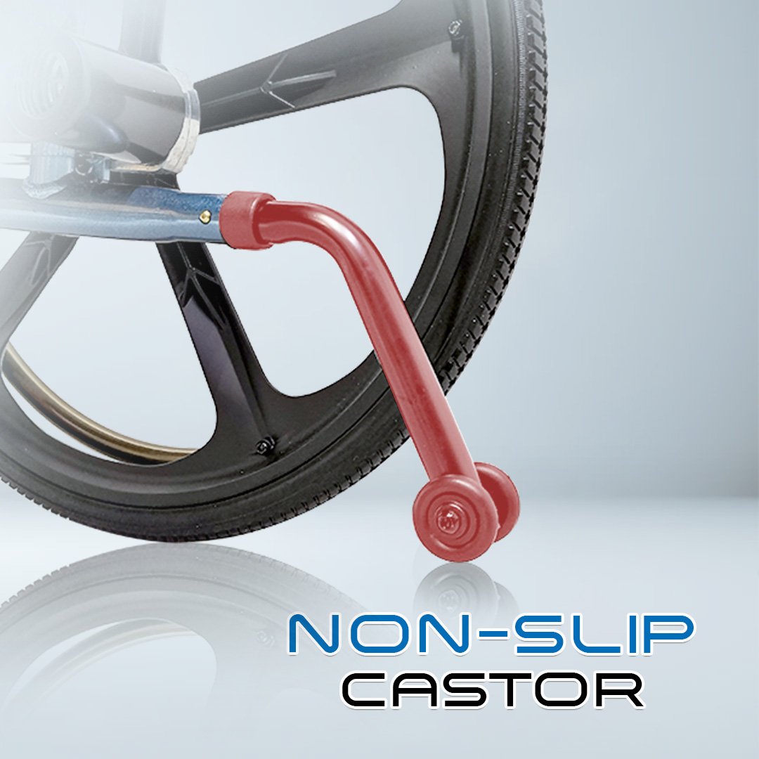 𝙎𝙤𝙬𝙚𝙡𝙡 Electric Reclining 20" Rear Wheelchair Detachable Headrest Flip up Armrest Anti Fall Wheelchair SC-D500 (L)