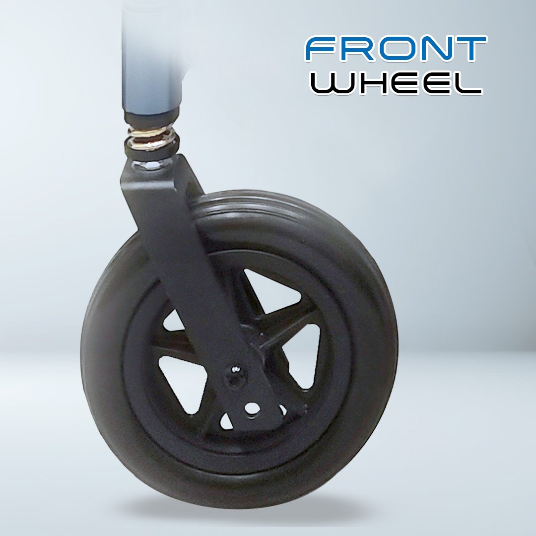 𝙎𝙤𝙬𝙚𝙡𝙡 Electric Reclining 20" Rear Wheelchair Detachable Headrest Flip up Armrest Anti Fall Wheelchair SC-D500 (L)