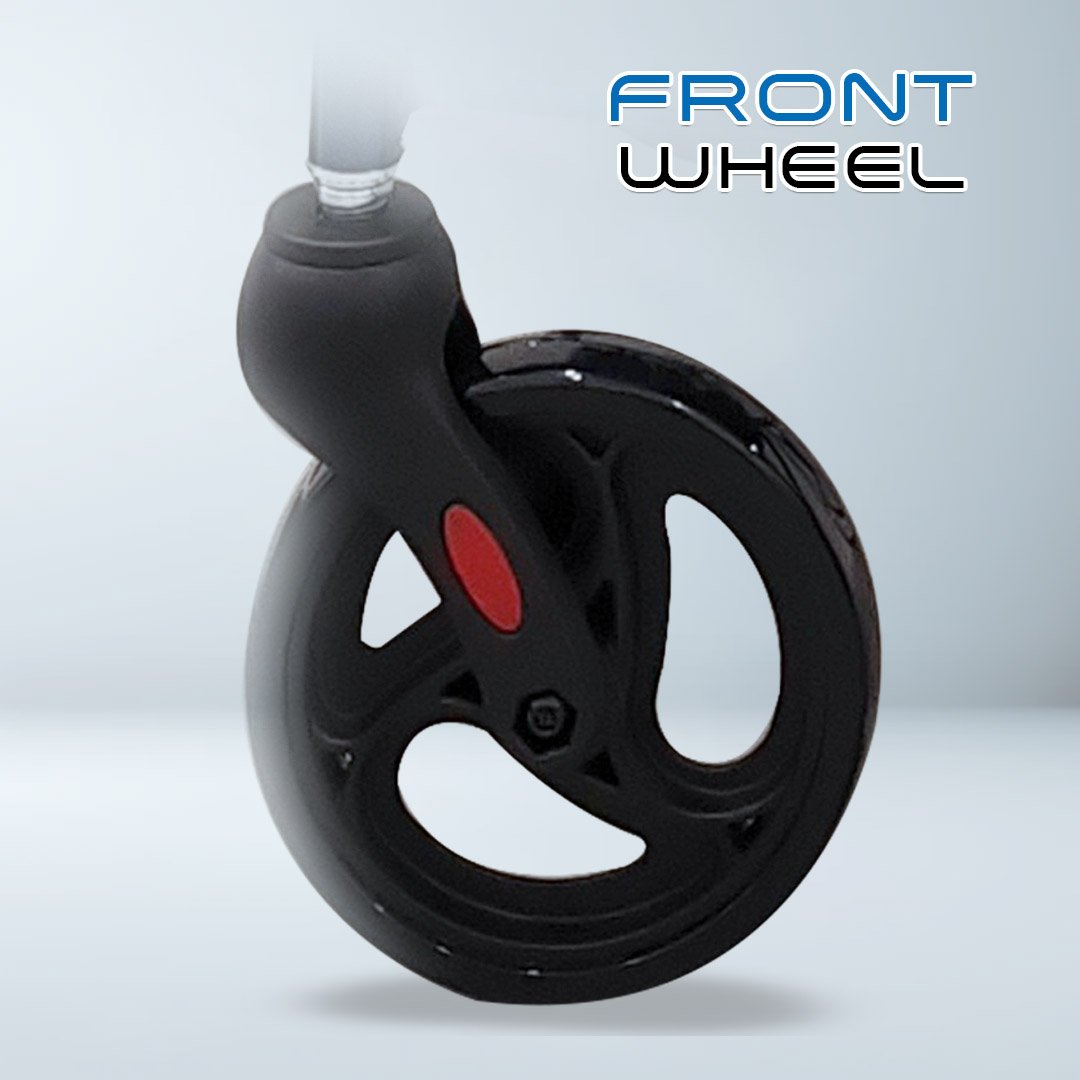 𝙎𝙤𝙬𝙚𝙡𝙡 Lightweight Wheelchair Aluminium Framework Foldable Backrest Flip up Footrest Brake Handle Wheelchair (SC-E200)