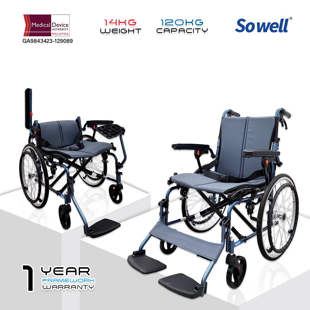 SC-E200(P) Sowell Ergo Manual Wheelchair