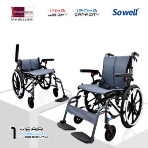 SC-S300(P) Sowell Ergo Manual Wheelchair
