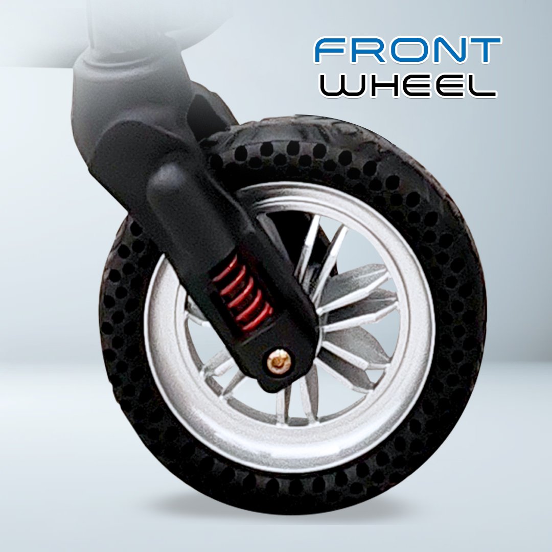 VECIN Electric Wheelchair (VC-100A) Flip-Up Armrest & Footrest Foldable with Joystick Controller