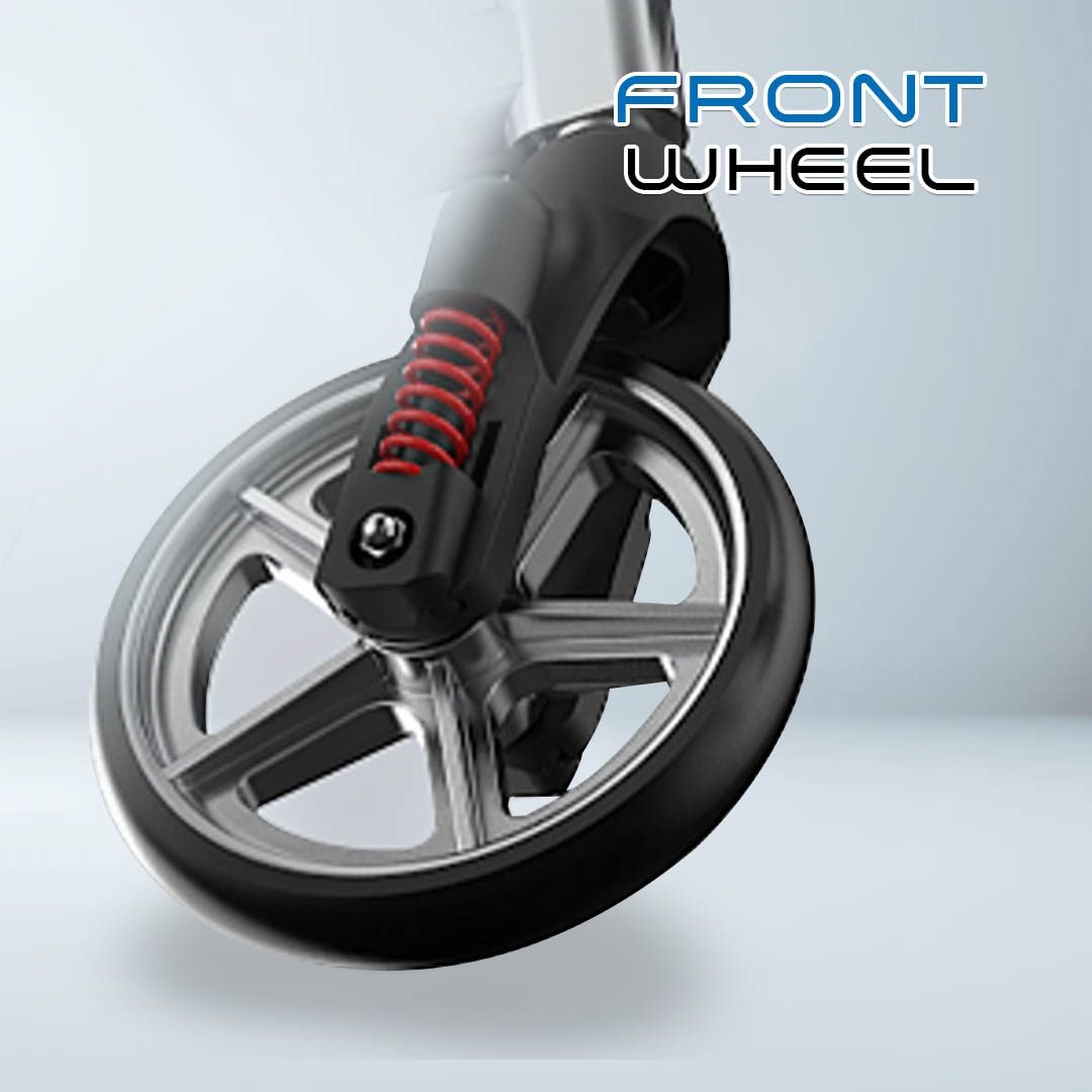 VECIN Self Reclining Deluxe Wheelchair (VC606LGC) - MDA  Aluminum Commode 5D Head Support Headrest