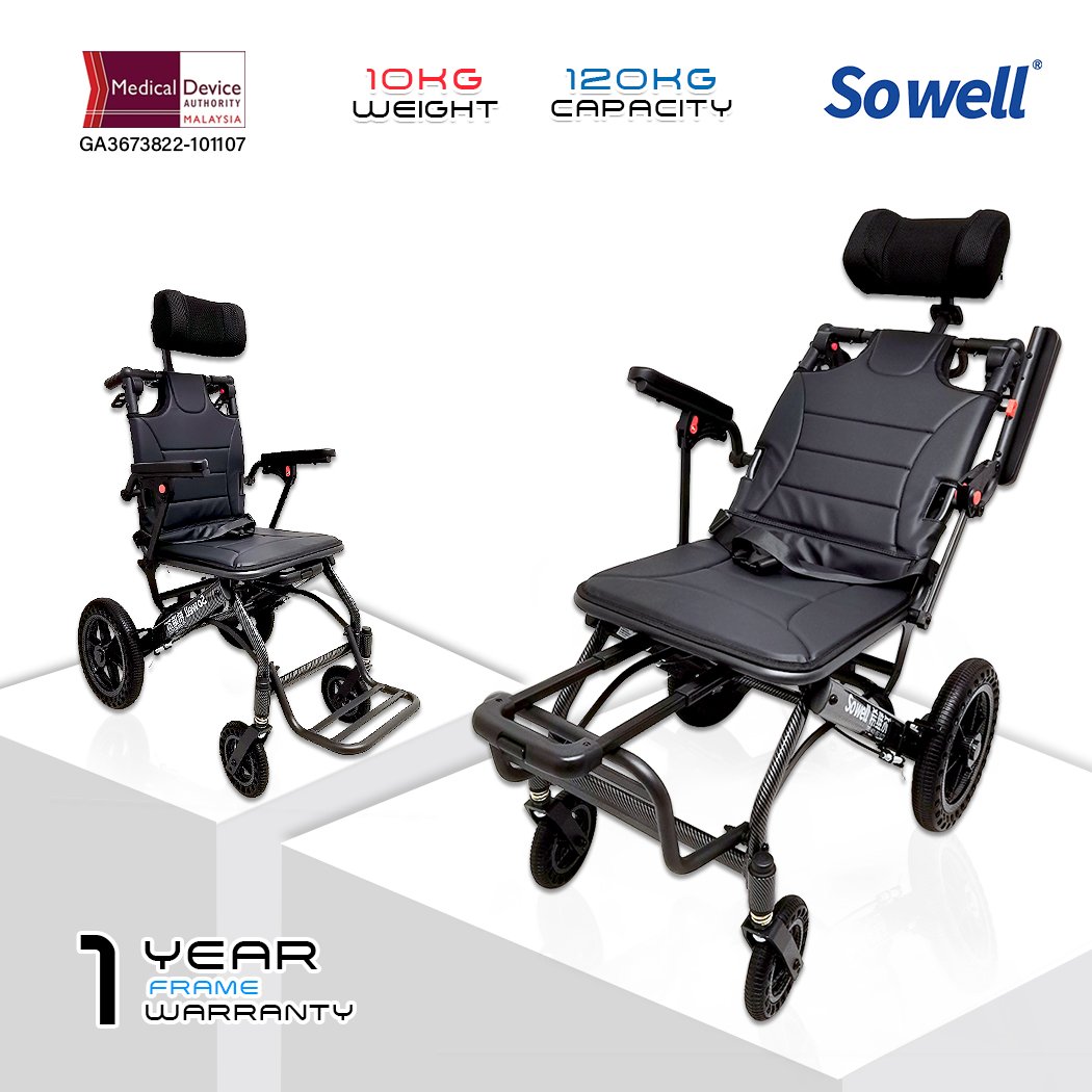 SPW16 Sowell Travel Wheelchair