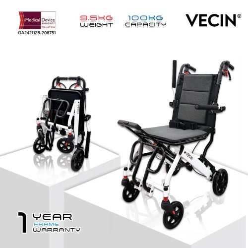 DH02 Vecin Travel Wheelchair 